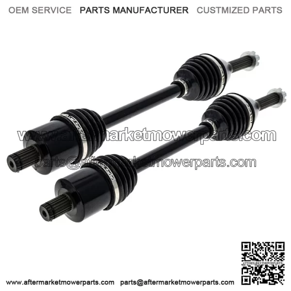Front Rear CV Axle Kit for Polaris Sportsman 570 6x6 1333752 1333754 - Image 3