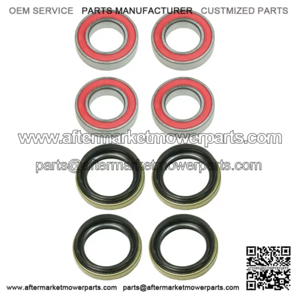 Both Front Wheel Bearings & Seals Kit for Yamaha Grizzly 600 4x4 1999 2000 2001