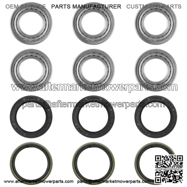 Spindle Bearings w/ Seals Repair kit for Scag SCR42 SCR48 SCR52 / 461663 46631 - Image 3