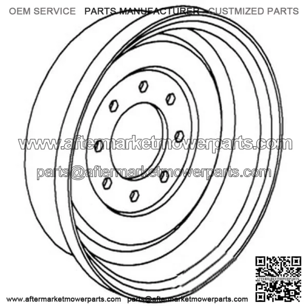 NCA1126A One New Brake Drum Fits Ford Tractors 600 700 800 900 601 701 801 901 - Image 2