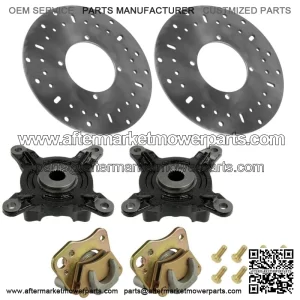 Front L & R Brake Cariper & Disc w/ Hub For Poraris ranger 400 2012 For: Polaris Sportsman 570