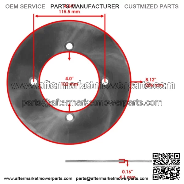 Rear Brake Discs & Brake Pads For Yamaha YXE70 YXE85 Wolverine X2 X4 XTR 16-25 - Image 2