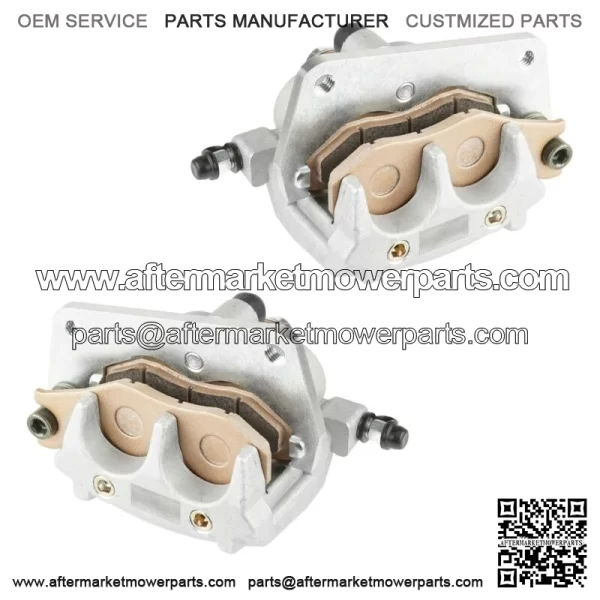 Front Left Right Brake Caliper w/ Pad for Yamaha YFZ 450 YFZ450R YFZ450X 2004-25
