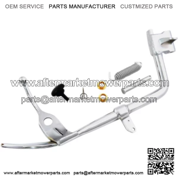 Chrome Replacement Complete Jiffy Kickstand Kit 2007-17 Harley Softail FXST FLST (For: Harley-Davidson)