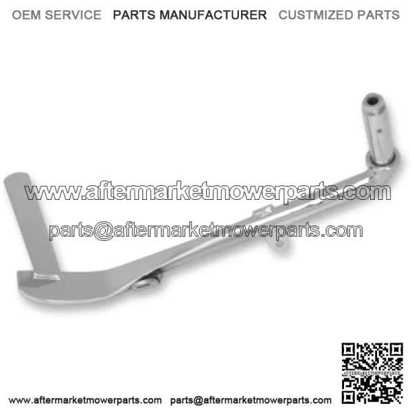 Chrome 1" Under Stock 9.5" Lowering Replacement Kickstand Harley Touring 2007-16 (For: Harley-Davidson)
