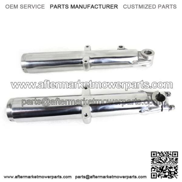 Chrome 41mm Lower Front End Fork Sliders 69-71 Harley Shovelhead Electra Glide (For: Harley-Davidson)