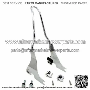 16" Chrome Custom Sissy Bar Passenger Rail 04-18 Harley Sportster Quick Detach (For: Harley-Davidson)