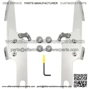 Memphis Shades Polished Windshield Trigger-Lock Mount Kit Harley Freewheeler 15+ (For: Harley-Davidson)