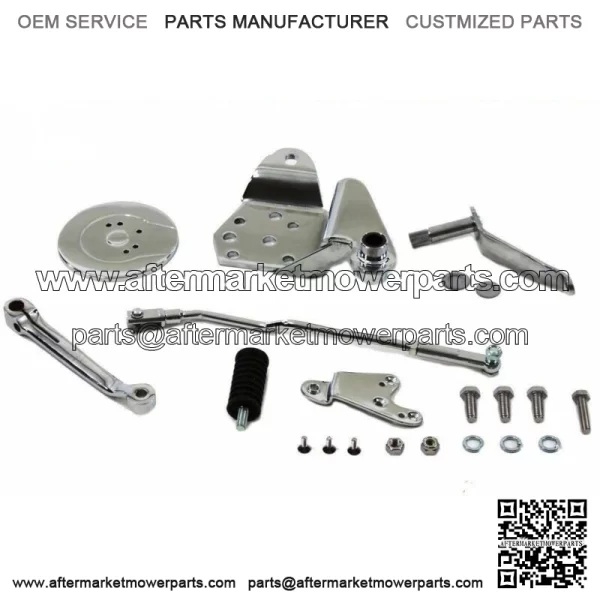 Complete Chrome Forward Control Shift Kit 1952-1978 Harley Panhead & Shovelhead (For: Harley-Davidson)