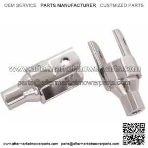 Chrome Female Foot Peg Footpeg Mounts Adapters Set Harley Motorcycle 5/8" Clevis (For: Harley-Davidson)