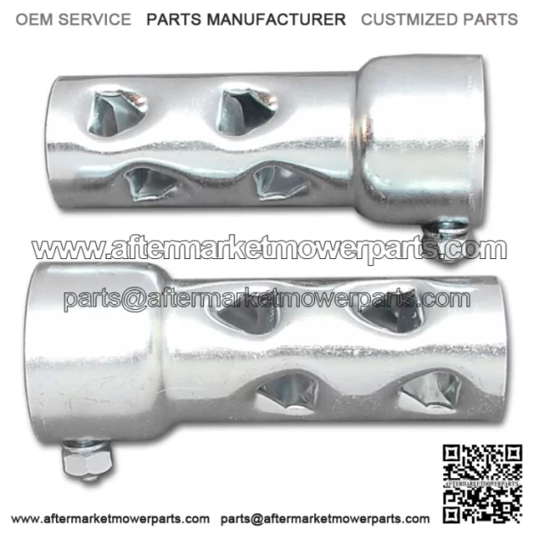 1 3/4" 7/8" 2" Shorty Steel Baffles 4" Long Baffle Set for Exhaust Pipes Harley (For: Harley-Davidson)