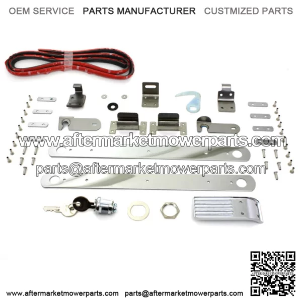 V-Twin Saddlebag Lock Locks Hardware Hinge Kit 1970-1980 Harley Shovelhead FLH (For: Harley-Davidson)