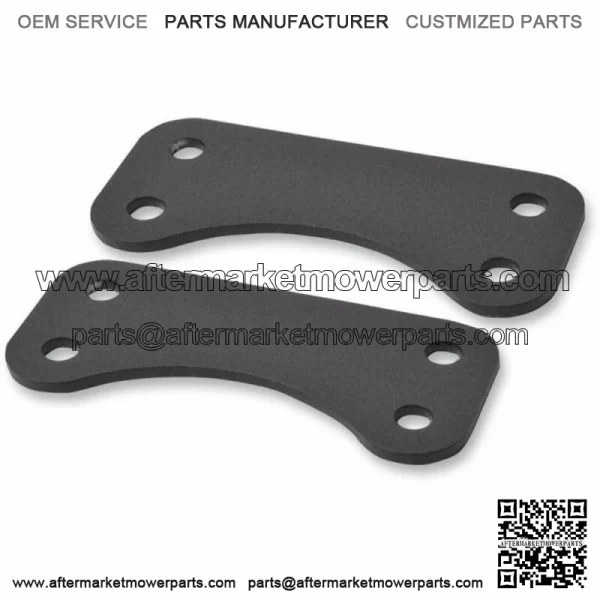 21 Front Wheel Fender Riser Lift Brackets Relocation Adapters 14+ Harley Touring (For: Harley-Davidson)