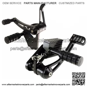 Ultima Black Billet Forward Controls Harley Big Twin Softail Shovelhead Custom (For: Harley-Davidson)