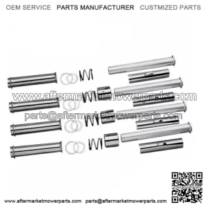Chrome Pushrod Tubes Covers Harley Late 1979-1984 Shovelhead (For: Harley-Davidson)