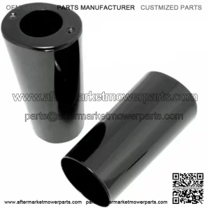 Drag Black Smooth Fork Tube Sliders Covers Tins Harley Touring Softail (For: Harley-Davidson)