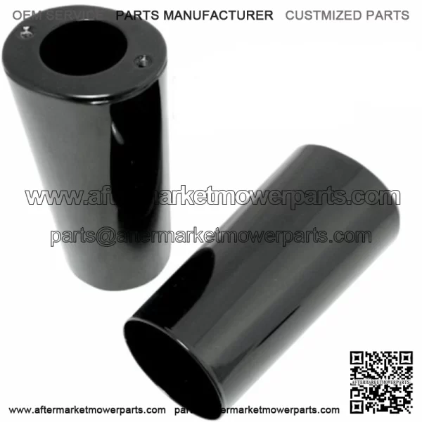 Drag Black Smooth Fork Tube Sliders Covers Tins Harley Touring Softail (For: Harley-Davidson)