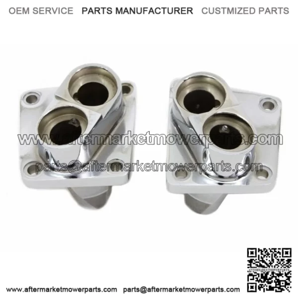 Replica Chrome Lifter Tappet Blocks Front Rear Harley Shovelhead Panhead BigTwin (For: Harley-Davidson)