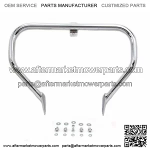Chrome Mid Control Dyna Front Crash Engine Frame Guard 91-2005 Harley Davidson