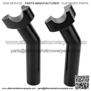 Black Pullback 5 1/2" Handlebar Risers Harley Dyna Softail XL (For: Harley-Davidson)