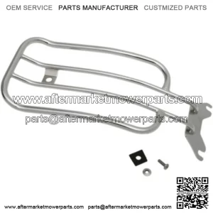 Motherwell Chrome 7 Solo Luggage Rack Harley Softail Heritage Classic Deluxe 18+ (For: Harley-Davidson)