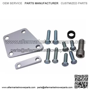 Chrome Kickstand Jiffystand Wedge Mount Lowering Kit 1981-2006 Harley Touring (For: Harley-Davidson)