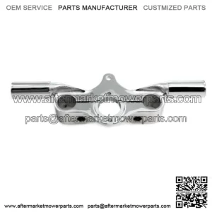 Chrome Offset Springer Fork Top Triple Tree Ears 46-48 Harley Knucklehead UL FL (For: Harley-Davidson)