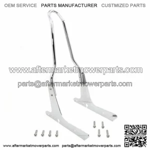 16" Chrome Custom Sissy Bar Passenger Grab Rail 04-20 Harley Sportster 883 1200 (For: Harley-Davidson)