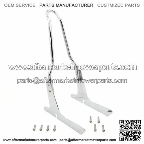 16" Chrome Custom Sissy Bar Passenger Grab Rail 04-20 Harley Sportster 883 1200 (For: Harley-Davidson)