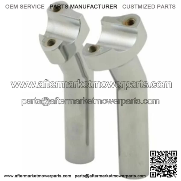 Hard Drive Chrome 5.5" Pullback Forged Risers Harley Sportster Super Glide Drag (For: Harley-Davidson)