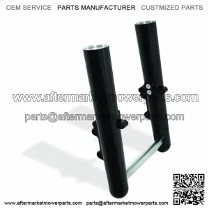 Hot Legs Black Smooth Dual Disk Lowers Axle Set 08-13 Harley Touring (For: Harley-Davidson)