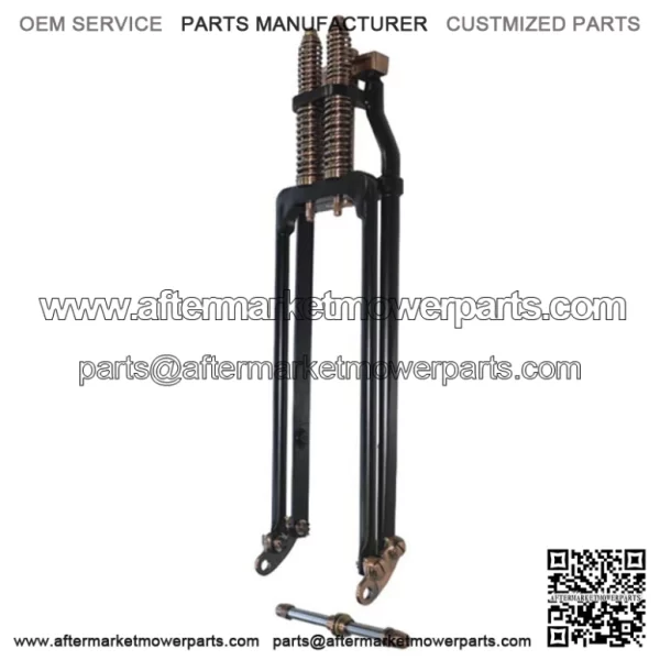 2" Under 20" Black Copper Brass Springer Front End Harley Bobber Chopper Softail (For: Harley-Davidson)
