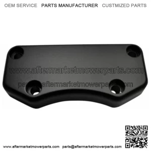 Black Handlebar Riser Top Clamp Harley Dyna Softail FXR Sportster Chopper Custom (For: Harley-Davidson)