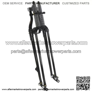 Antique Vintage Replica Black 26" 6" Over Stock Springer Fork Front End FXST (For: Harley-Davidson)