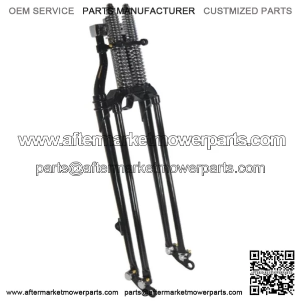 Antique Vintage Replica Black 26" 6" Over Stock Springer Fork Front End FXST (For: Harley-Davidson)