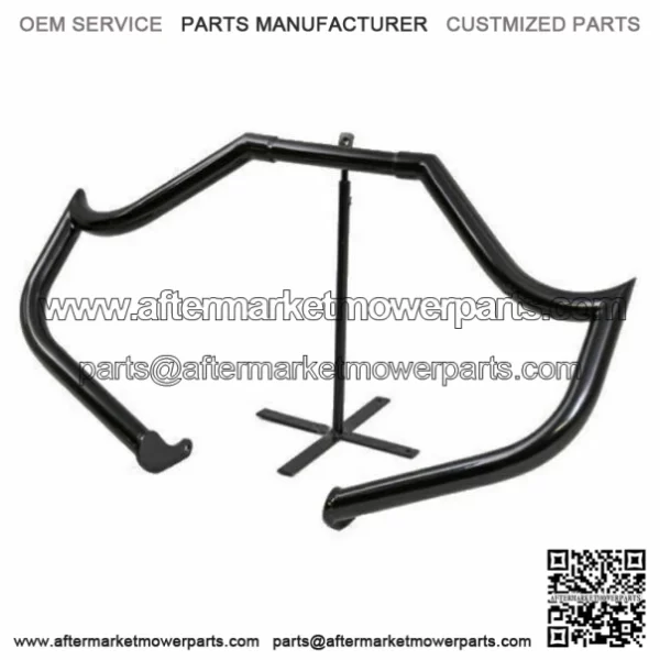 Bad Dad 975 Black Pointed Engine Crash Guard Bar Harley Softail FLST FLS 00-17 (For: Harley-Davidson)