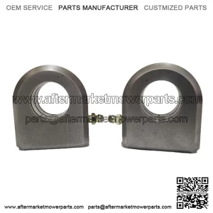 Shackle Mount for 1" Shaft or Pin w/ Grease Zerk, Heavy Duty D Ring Weld on CNC