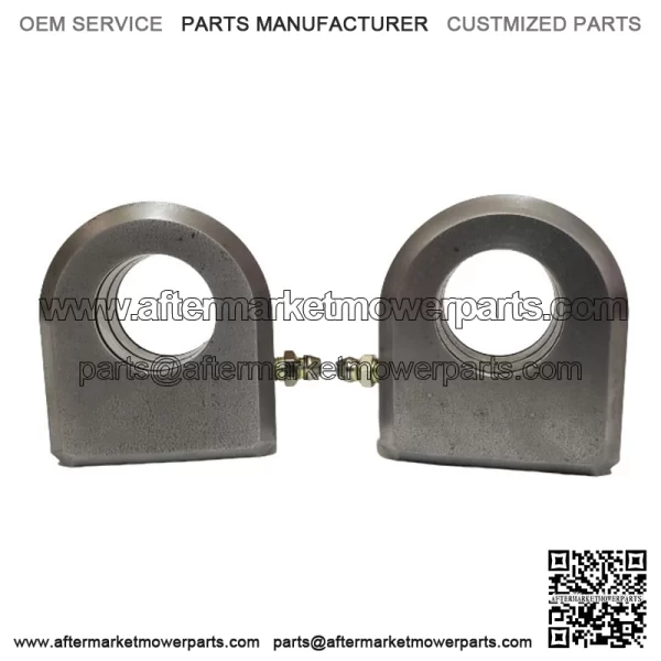 Shackle Mount for 1" Shaft or Pin w/ Grease Zerk, Heavy Duty D Ring Weld on CNC