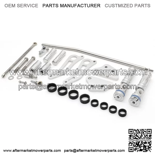 8.6" Extended Forward Foot Controls Kit For Harley Dyna Street Bob 2006-2017 / Dyna Low Rider Super Glide 2000-2017