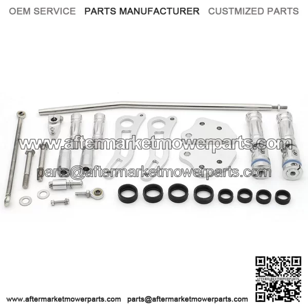 8.6" Extended Forward Foot Controls Kit For Harley Dyna Street Bob 2006-2017 / Dyna Low Rider Super Glide 2000-2017 - Image 2