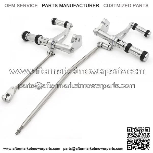8.6" Extended Forward Foot Controls Kit For Harley Dyna Street Bob 2006-2017 / Dyna Low Rider Super Glide 2000-2017 - Image 4