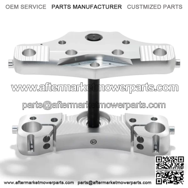 Motorcycle 6 Degree Raked Triple Tree For for Harley Touring 21" 23" Front Wheel - Image 2