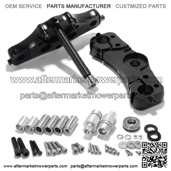 Motorcycle Triple Tree 6 Degree Raked For for Harley Davidson Touring 21" 23" Front Wheel - Image 2