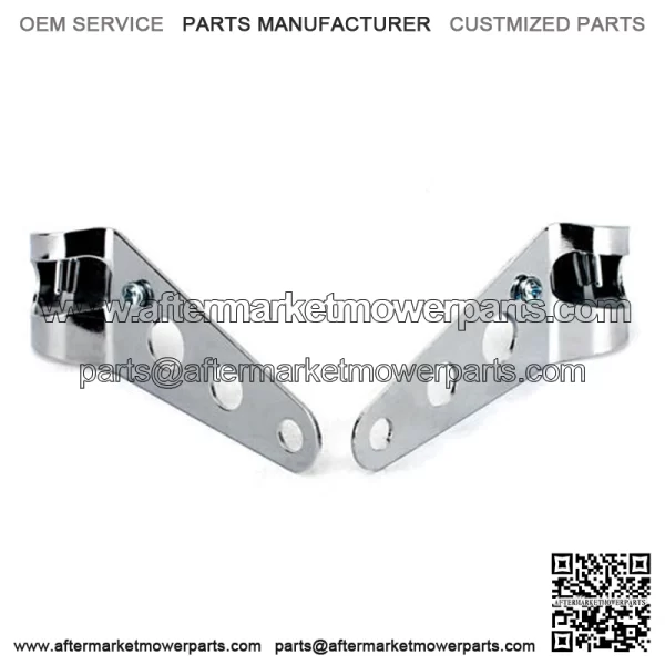 Universal Steel Headlight Clamp Fork Ears Brackets For Motorcycle - Image 3