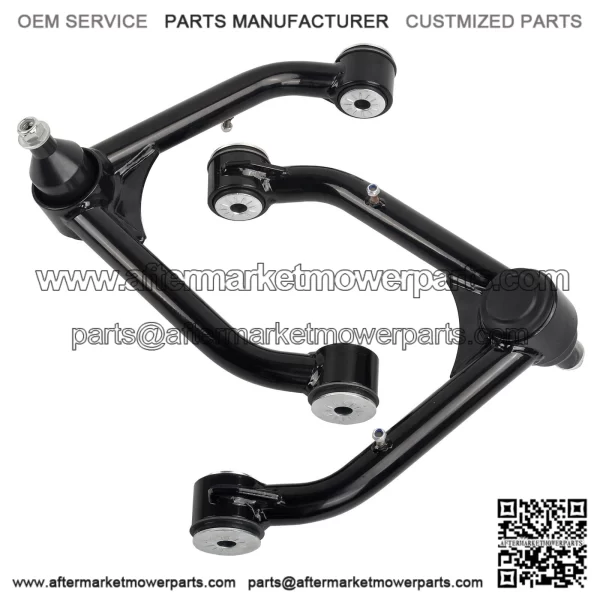 Front Upper Control Arms For 2-4" Lift for 1999-2006 Silverado Sierra 1500 Black