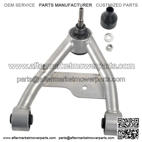 Front Upper Control Arms 2-4?? Lift for 1982-2001 Chevy S10 GM S15 4WD Silver - Image 3