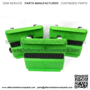 Lime Green Plastic Snowmobile Cat Caddy Sled Dollies Dolly 5639-874