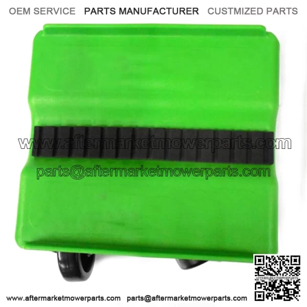 Lime Green Plastic Snowmobile Cat Caddy Sled Dollies Dolly 5639-874 - Image 3