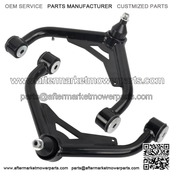 Front Upper Control Arms 2-4?? for 2000-2010 Chevy GMC 2500 3500 HD Black
