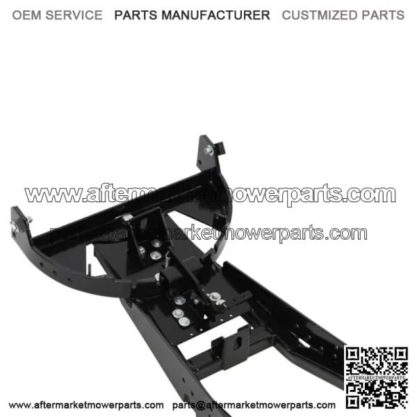 Black 72" Straight Blade Plow Kit For Can-Am Maverick X3 4x4 Turbo DPS 2017-2021 - Image 3